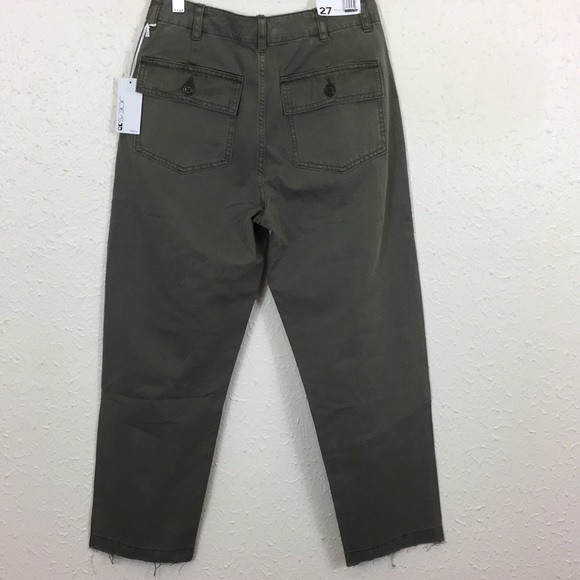 Joe’s Jeans Straight-leg Cropped Pants - Picture 3 of 3